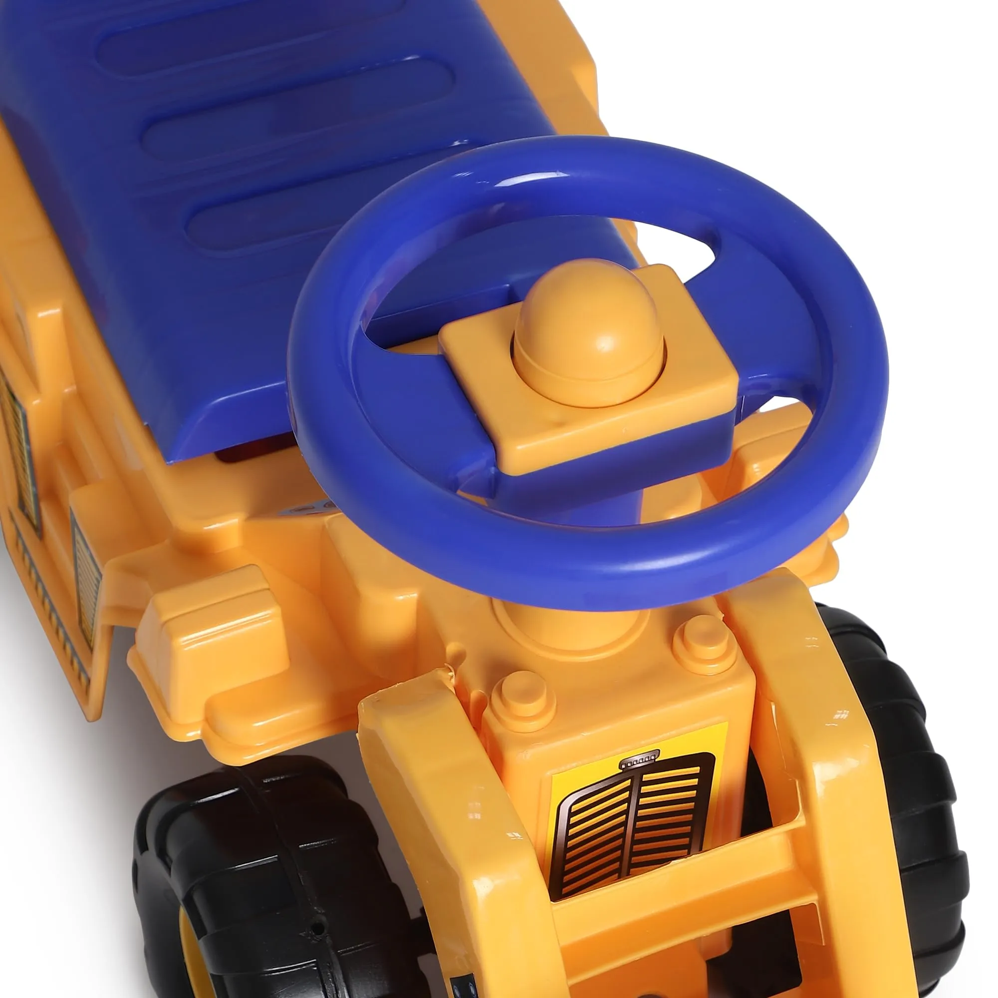 Toyzone Mini Bulldozer-50803 | Baby Car | Kids Car | Toy Car| Push Car| Storage Seat | Swing Car| Ride on Car with Horn