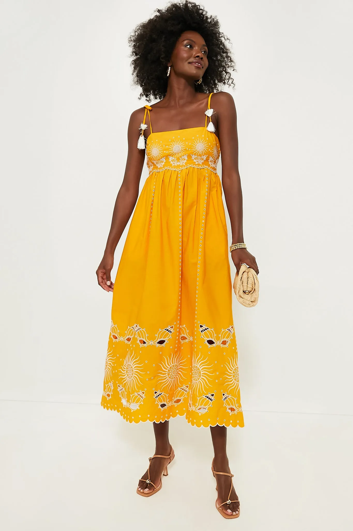 Yellow Daphne Dress